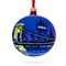 The Szechenyi Chain Bridge, Budapest, Hungary Glass Ball Christmas Ornament 4 Inches